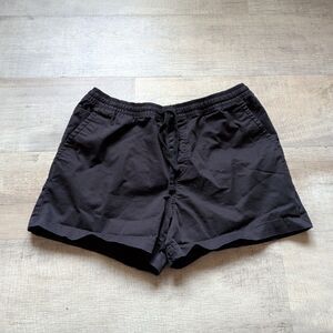 Vans Unisex Range Elastic Athletic Gym Shorts Black Medium M